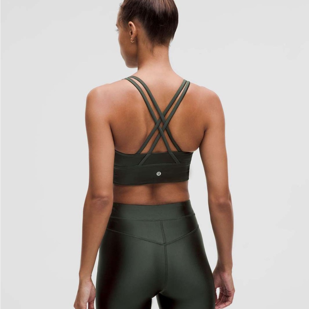 Lululemon Energy Longline Medium Support B-D Sports Bra